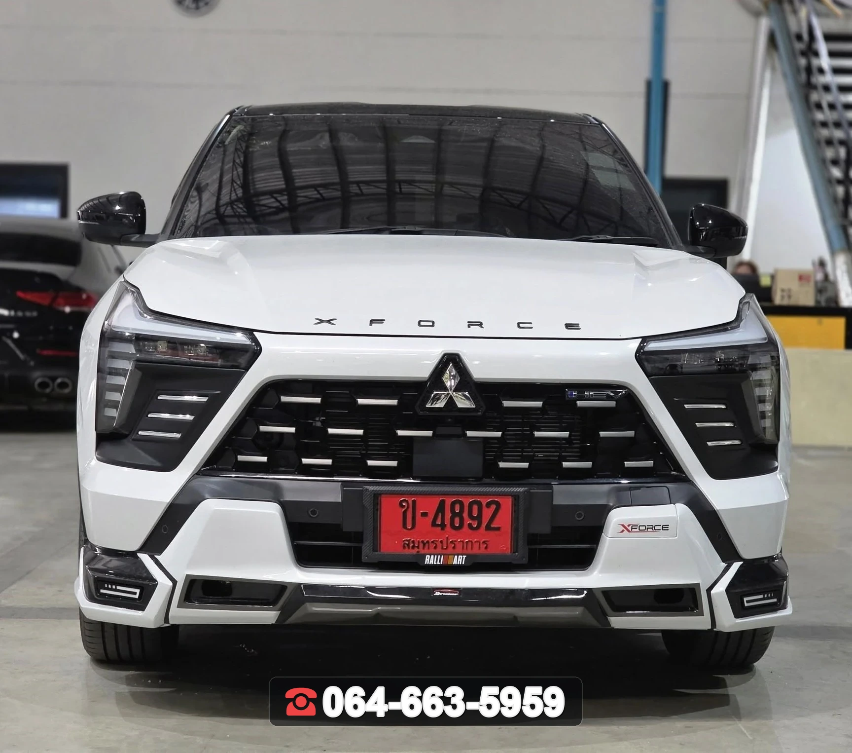 ชุดแต่ง MITSUBISHI ครอบใต้ไฟหน้า XForce RiderM