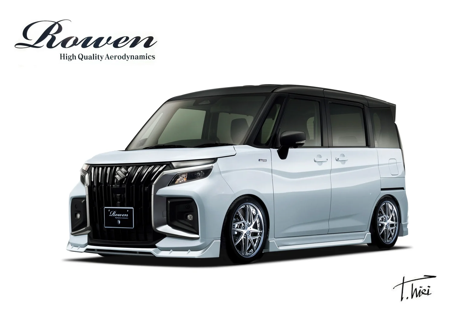ชุดแต่ง SUZUKI SOLIO BANDIT HYBRID MV (MA37S) 2020.12~2025.12 Rowen Japan