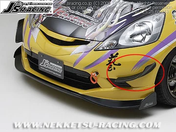 เรียงอากาศหน้ารถ Jazz 08-09 (Js racing)