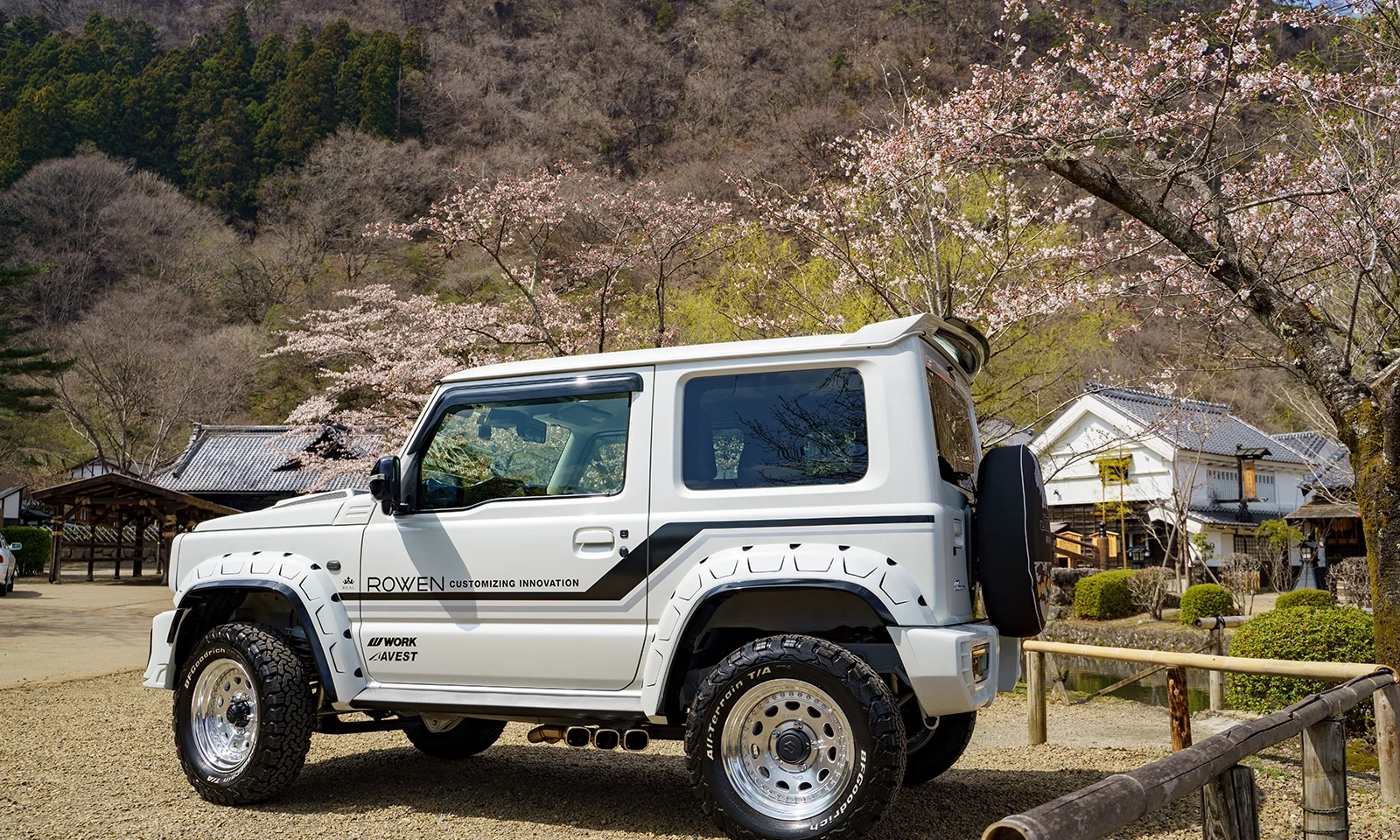 ชุดแต่ง SUZUKI JIMNY SIERRA (JB74) 2024.4~2025.10 Rowen Japan