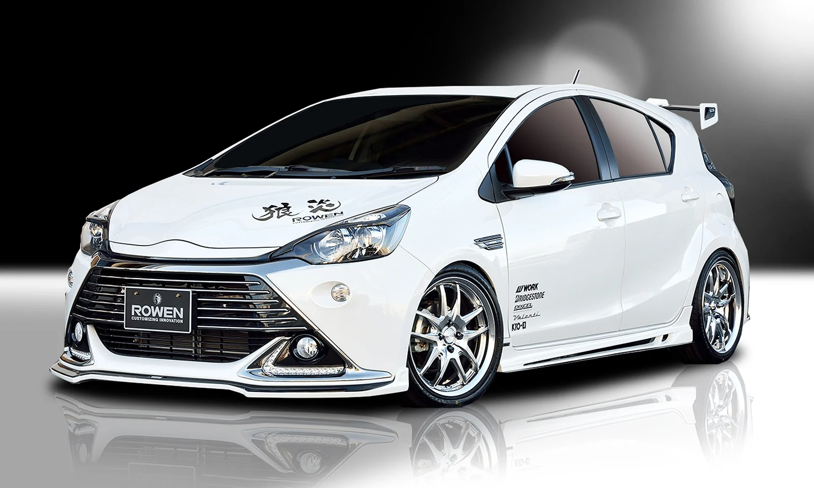 ชุดแต่ง TOYOTA 10 AQUA G's NHP10 2013.12~2017.6 ROWEN SPORT Rowen Japan