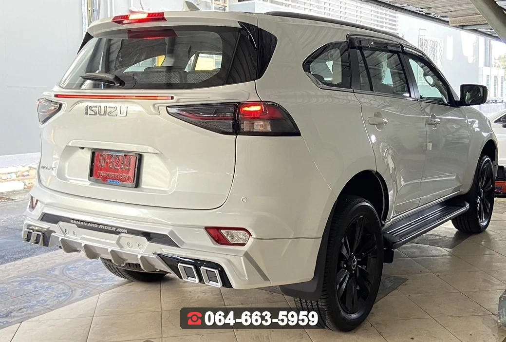 ชุดแต่ง ISUZU MU-X คาดเอว Mu-X 2021 มีไฟ RiderM