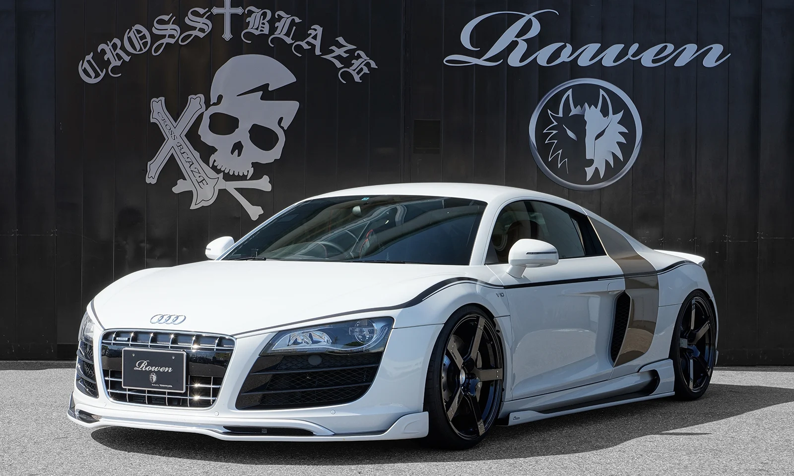 ชุดแต่ง Audi R8 Coupe 5.2 (V10) 42CTYF 2009.04~2013.03 Rowen Japan