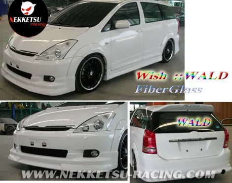 ชุดแต่งรอบคัน WISH 04-08 ทรง WALD