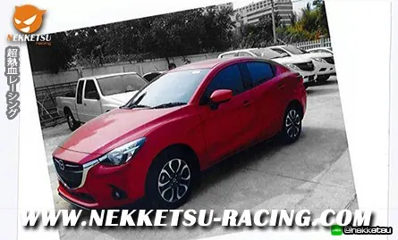 ชุดแต่งรอบคัน Mazda2 Skyactiv รุ่น 4 ประตู ทรง Sport V.2