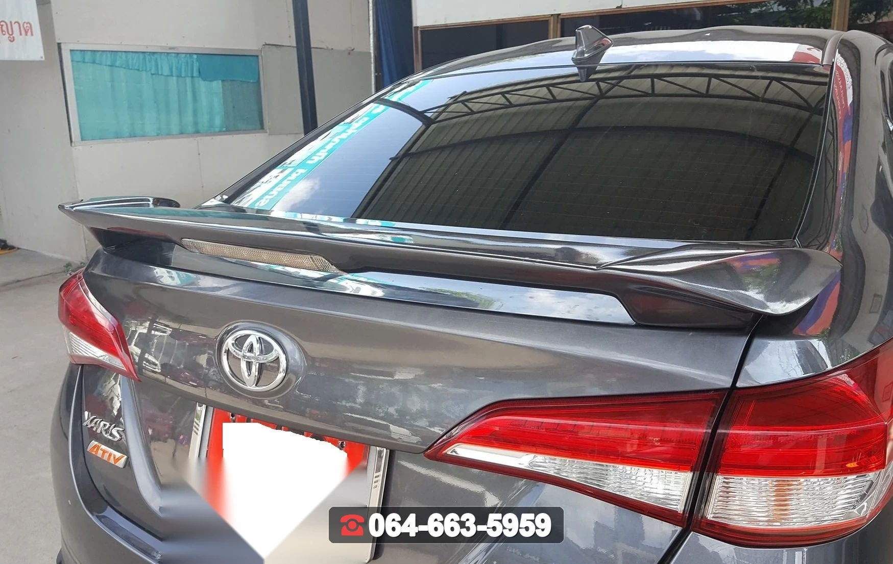 ชุดแต่ง TOYOTA YARIS ATIV สปอยเลอร์ ATIV ยกมีไฟ RiderM