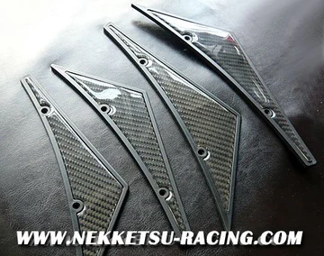 Canard Carbon เรียงอากาศหน้ารถ V1