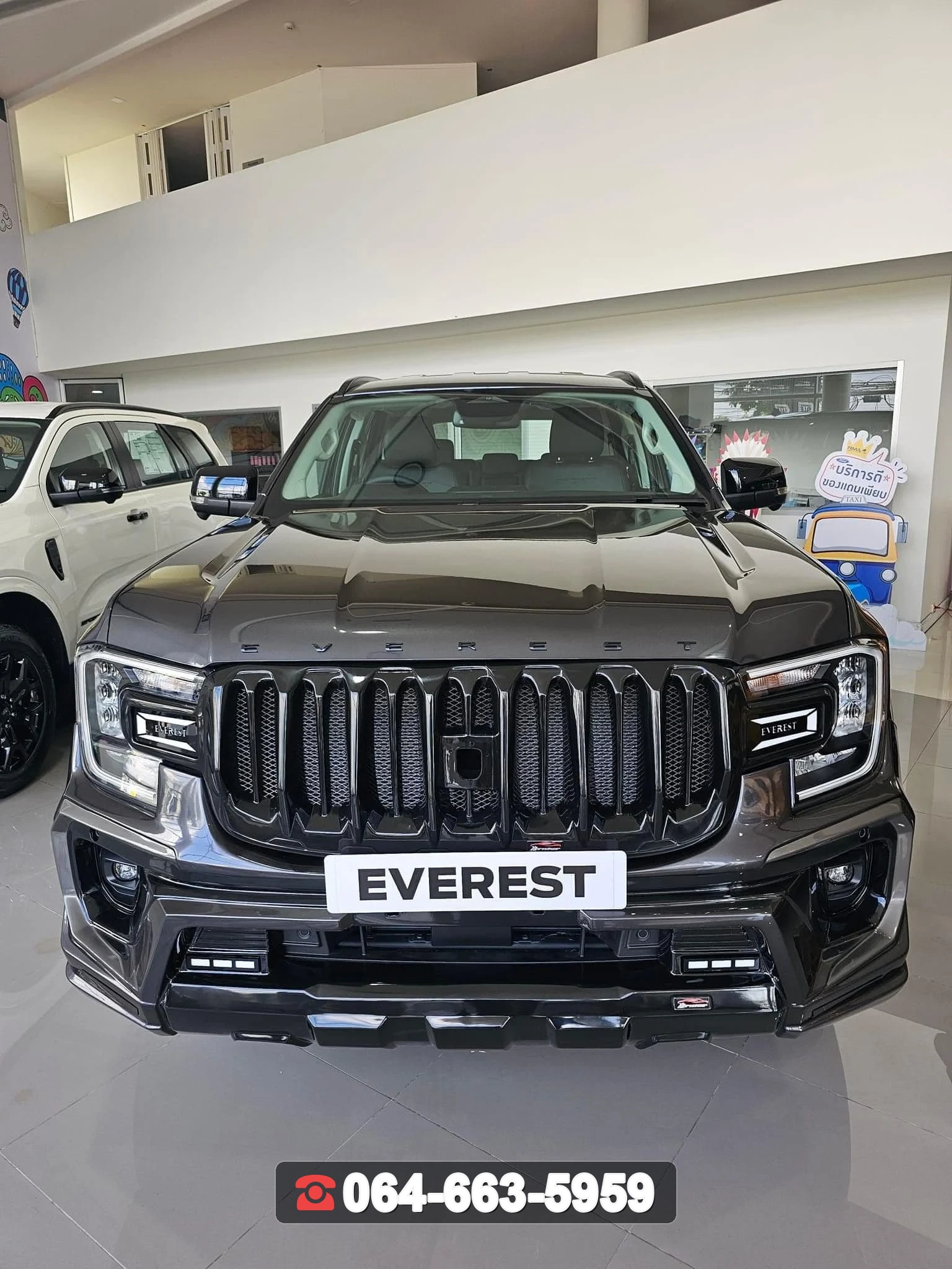ชุดแต่ง FORD กระจังหน้า Everest RiderM