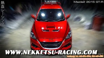 ชุดแต่ง Mazda2 Skyactive 2015 ทรง GT (4 ประตู)