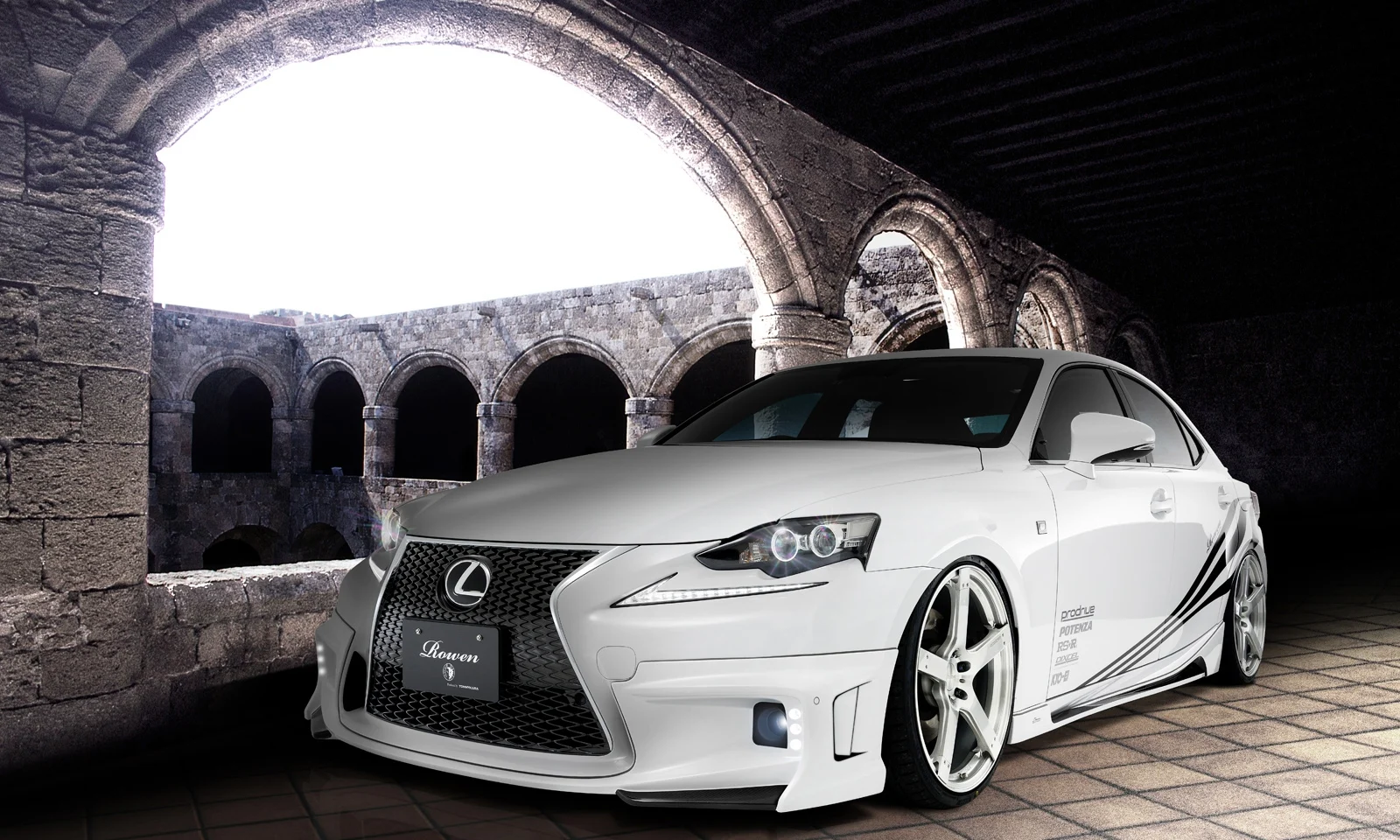 ชุดแต่ง LEXUS IS F-SPORT 350/300h/200t/250 GSE3#/AVE30/ASE30 2013.05~2016.09 Rowen Japan