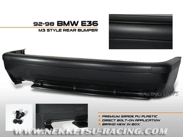 กันชนหลัง E 36 2/4Dr M3 Stlye Plastic ABS