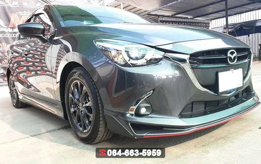 ชุดแต่ง Mazda 2 4D / 2016-2018 RiderM