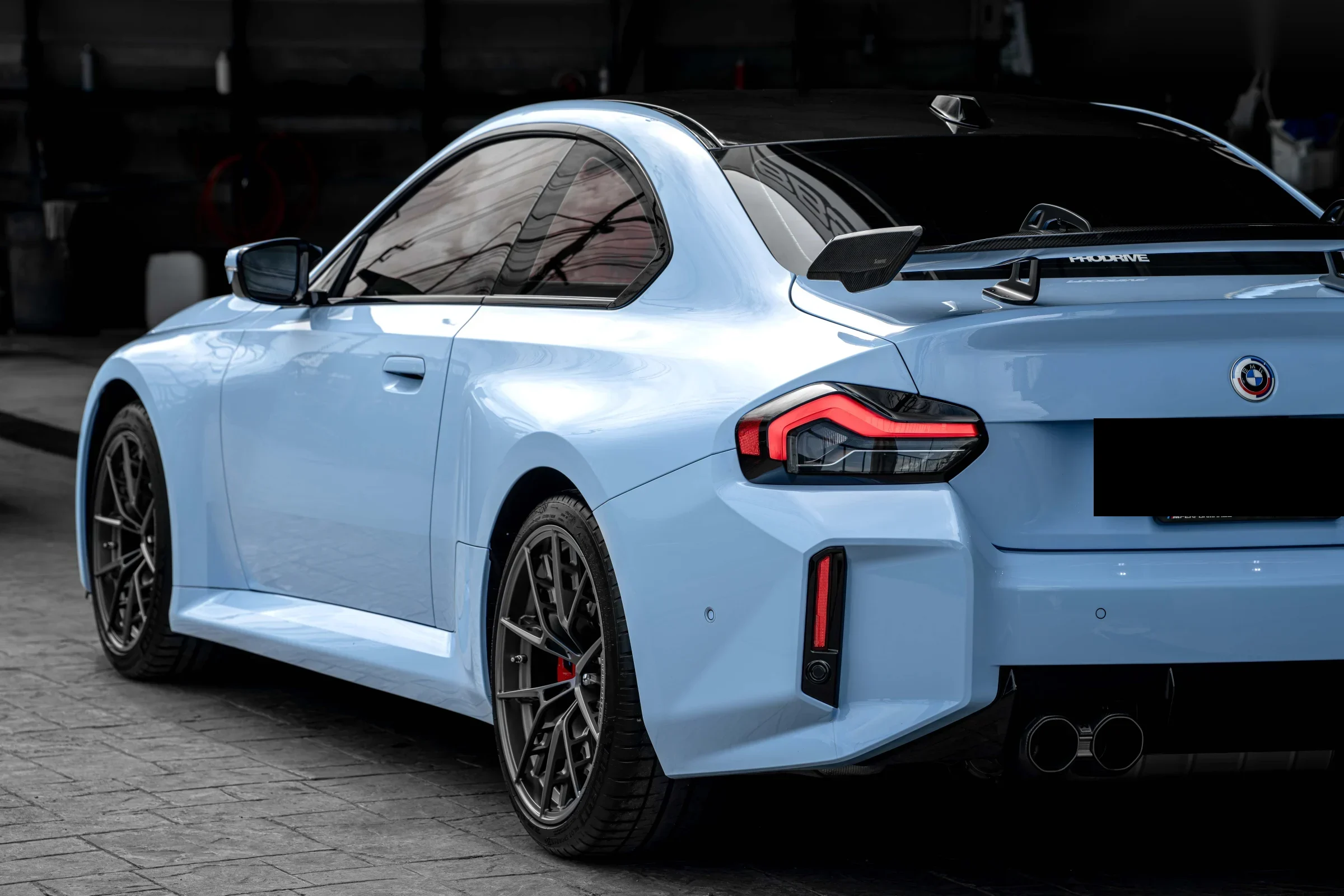 ชุดแต่ง BMW M2 (F87) BMW M2 G87 x Akrapovič x Eventuri x M2 CS สปอยเลอร์หน้า Prodrive Shop