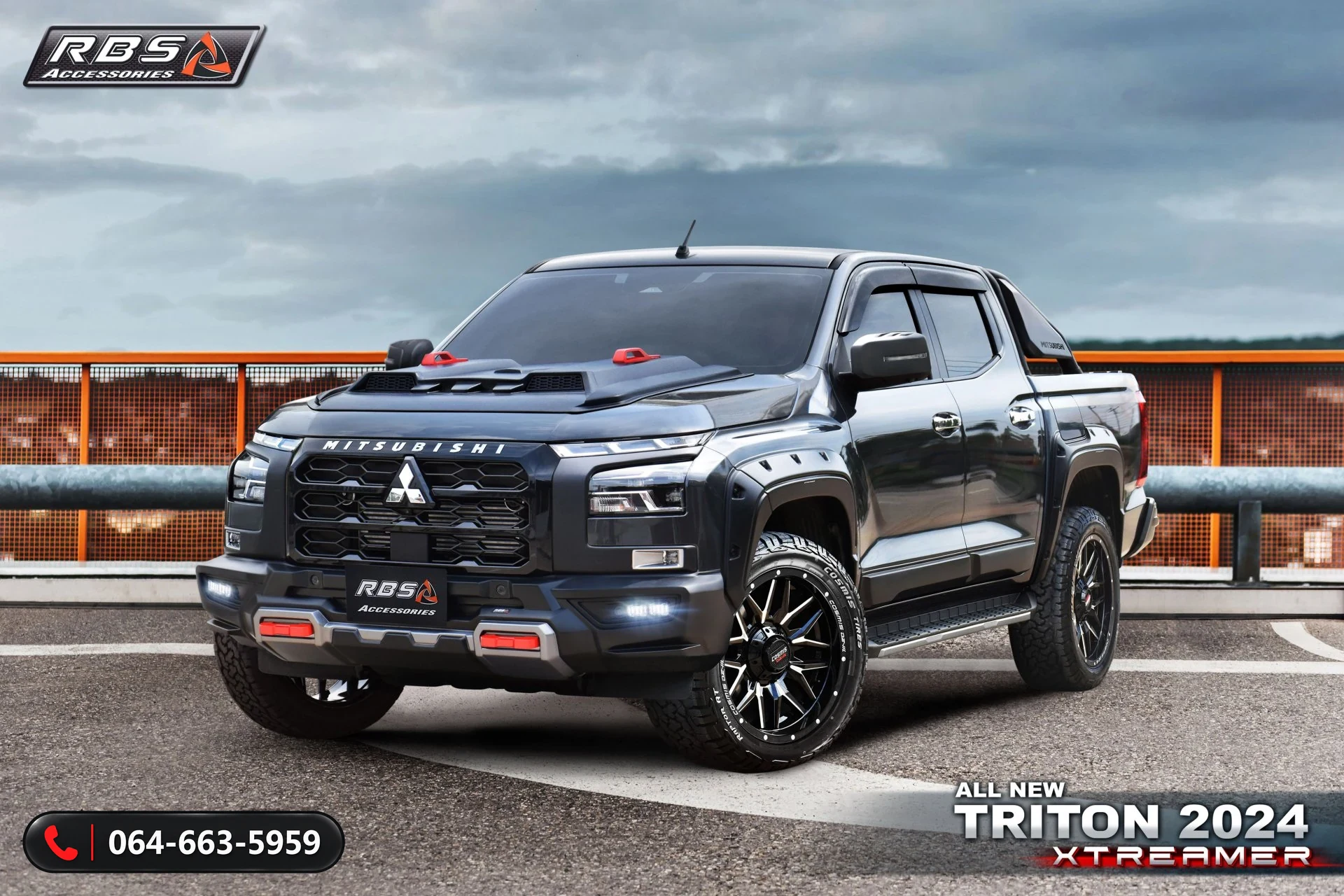 ชุดแต่ง MITSUBISHI TRITON 2024 XTREAMER RBS