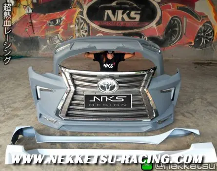 ชุดแต่งรถ Fortuner ทรง LX Sport 2017 - 2020 V.2