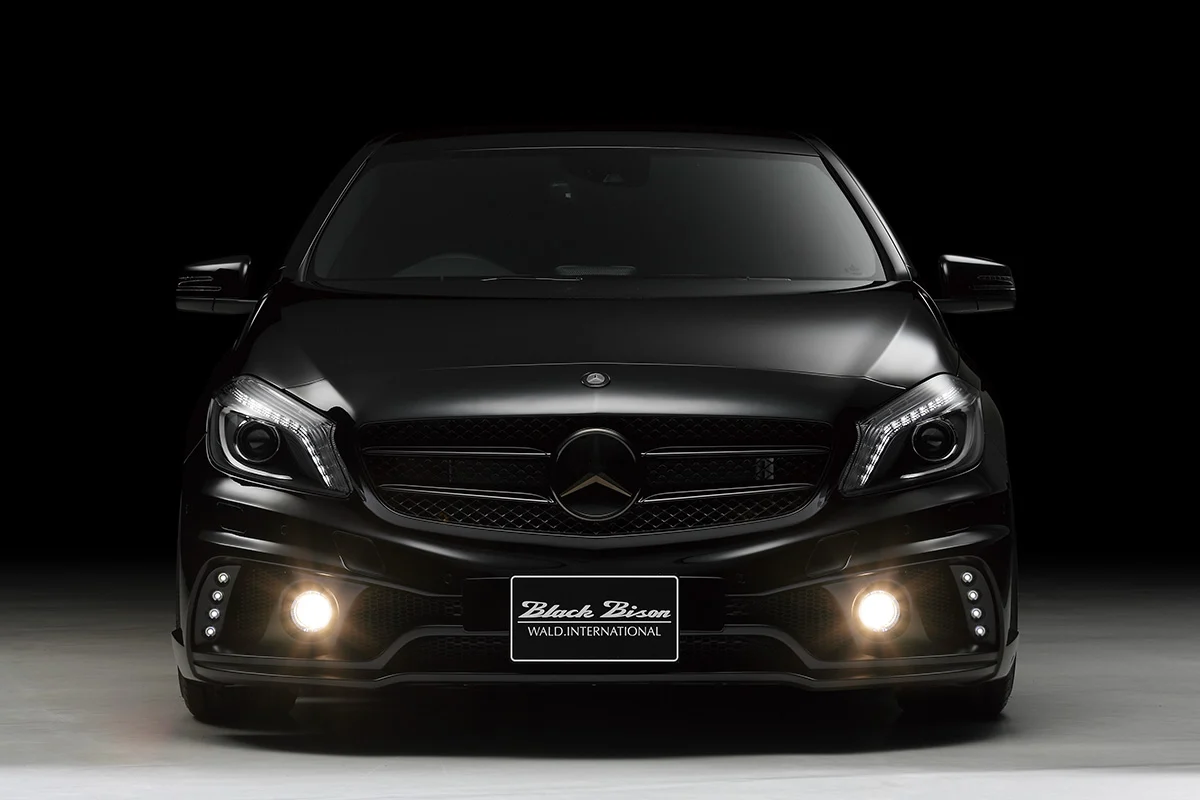 ชุดแต่ง MERCEDES BENZ A-CLASS SPORTS LINE BLACK BISON EDITION WALD Japan