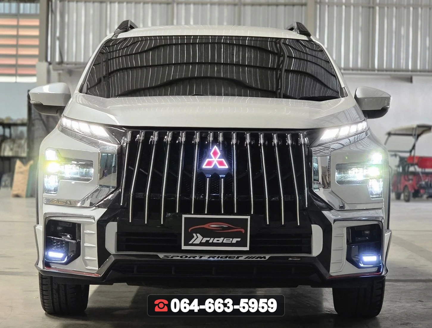 ชุดแต่ง MITSUBISHI กระจังหน้า Xpander Cross 2023 V.3 RiderM