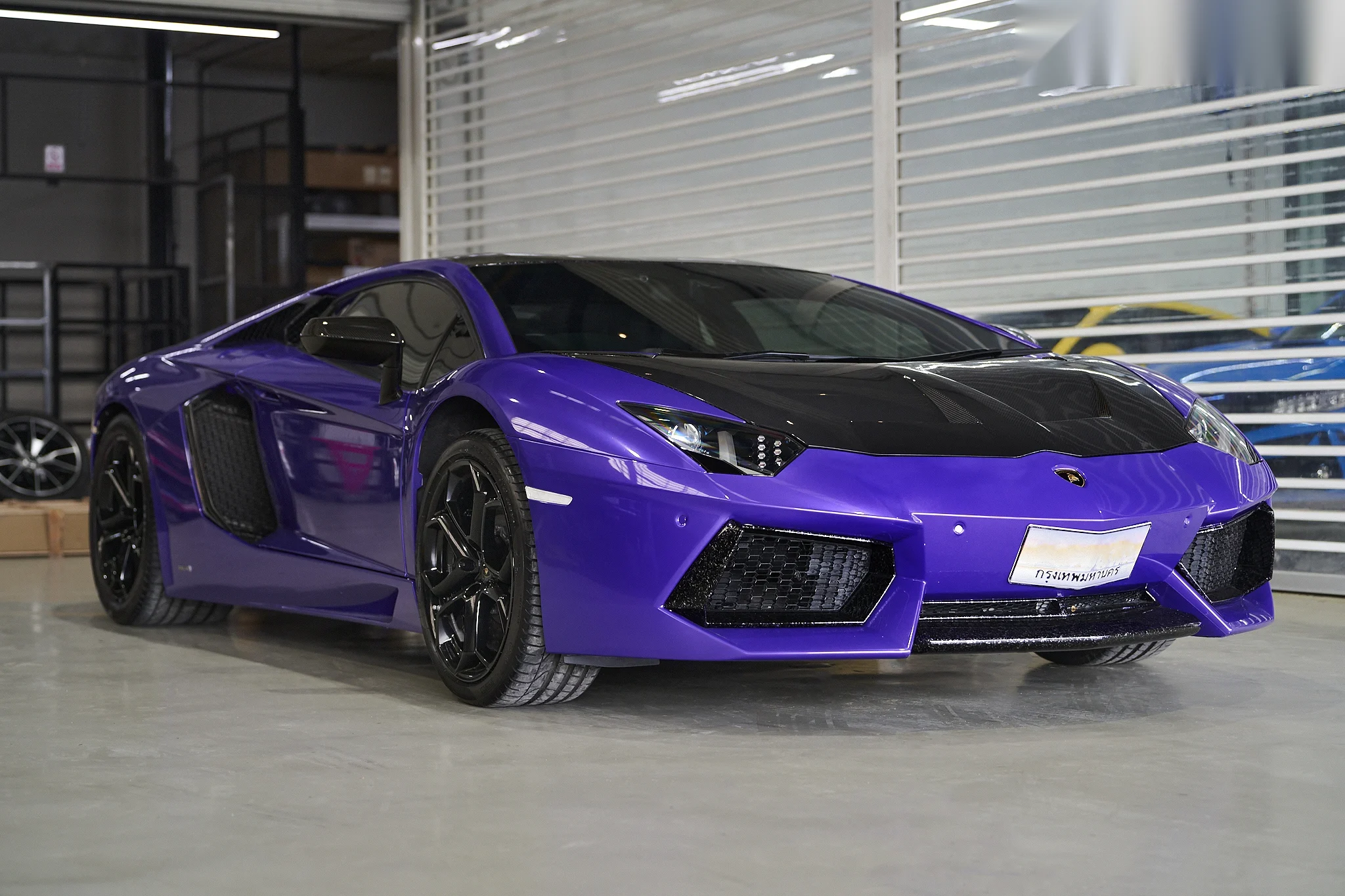 ชุดแต่ง LAMBORGHINI Aventador Lamborghini LP700-4 x Novitec Side Air Intakes x Race คาร์บอน ฝากระโปรง Prodrive Shop