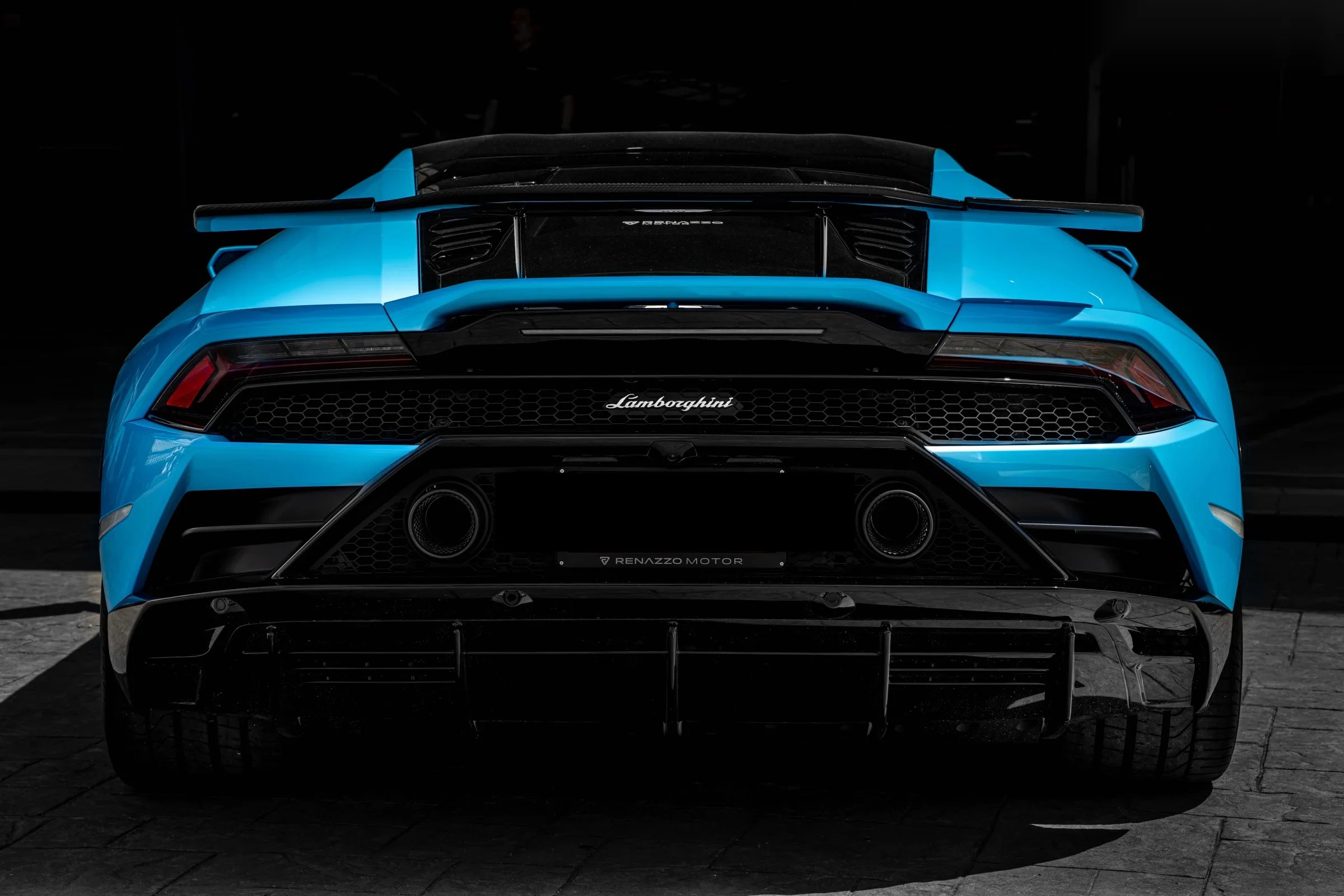 ชุดแต่ง LAMBORGHINI EVO Lamborghini Huracán Evo x Novitec Rear Wing Prodrive Shop