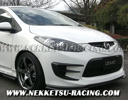 กันชนหน้าเต็ม Mazda2 MZ Custom ABS