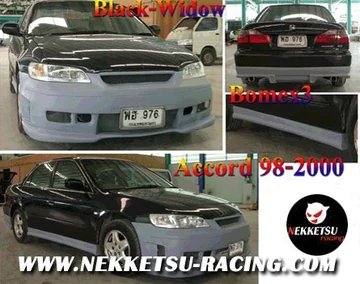 ชุดแต่งรอบคัน Accord 98-00 ทรง Black Window
