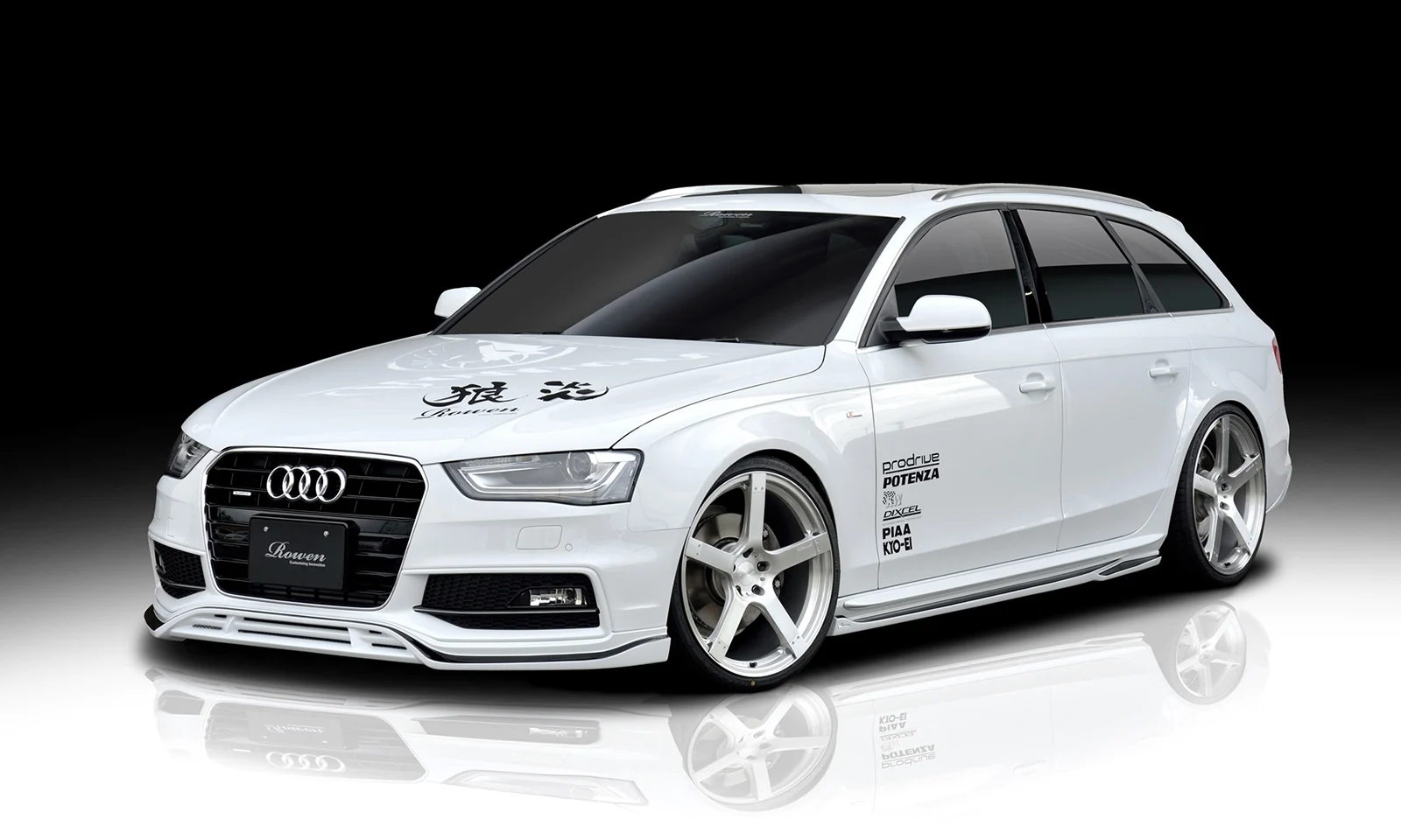 ชุดแต่ง Audi A4 S-LINE /S4 /A4 AVANT S-LINE /S4 AVANT 8K 2012.01~2016.02 Rowen Japan