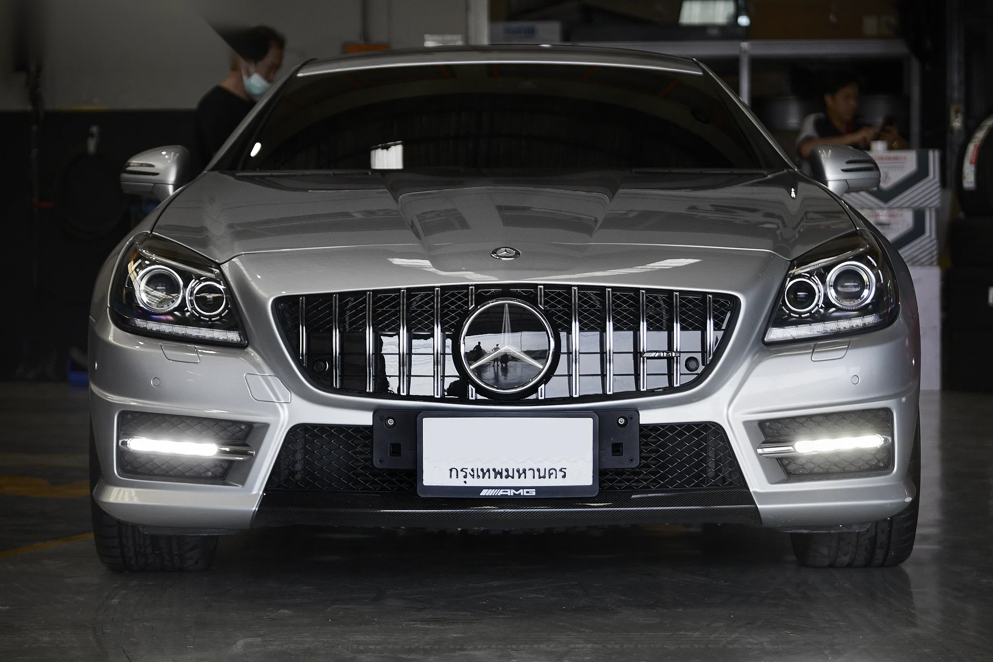 ชุดแต่ง MERCEDES BENZ R172 Mercedes-Benz SLK x AMG GT กระจังหน้า Prodrive Shop