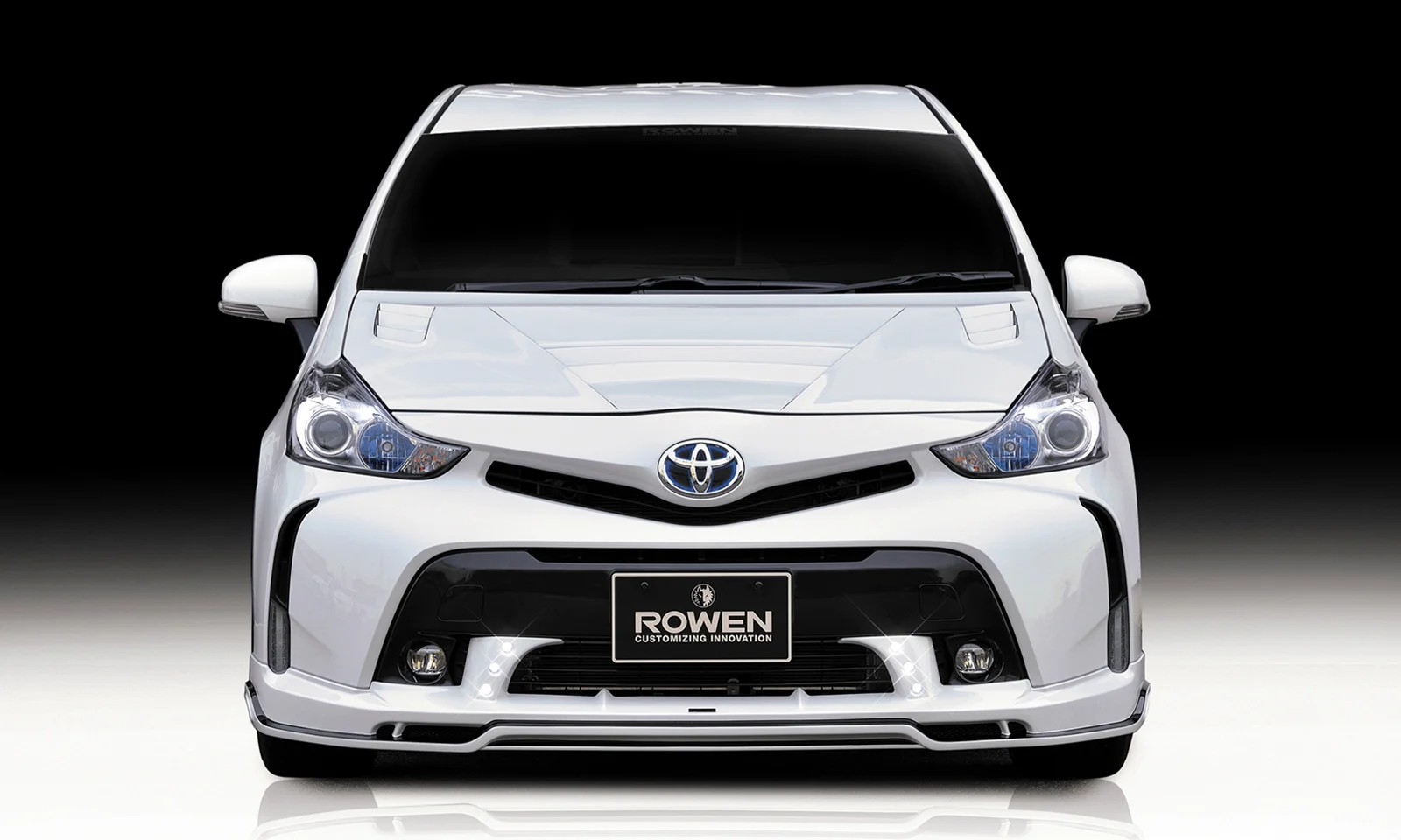 ชุดแต่ง TOYOTA 40 PRIUS α MODEL ZVW40/41 2014.11~Rowen Japan