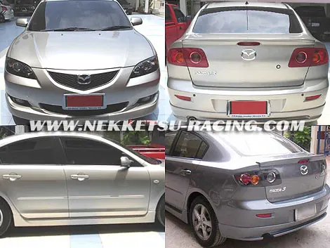 ชุดแต่งรอบคัน Mazda3 4ประตู (รุ่นแรก)