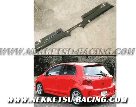 ลิ้นต่อกันชนหลัง Yaris 09-12 RS ทรง modellista