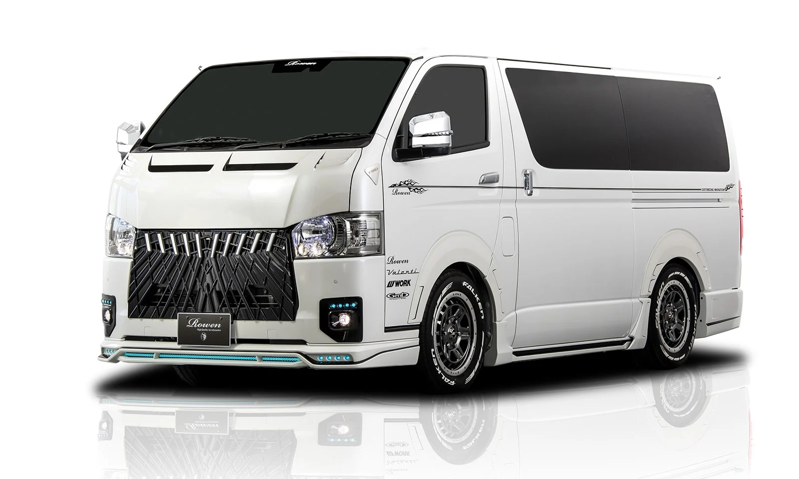 ชุดแต่ง TOYOTA 200HIACE 7 /8 /9 GDH/TRH20# 2022.4/2024.2/2025.06~Rowen Japan