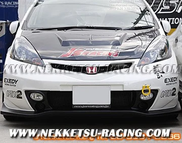 กันชนหน้าเต็ม Jazz GE 2011 Minor Change ทรง JS Racing