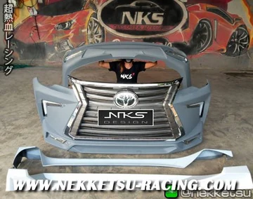 ชุดแต่งรถ Fortuner ทรง LX Sport 2017 - 2020 V.2