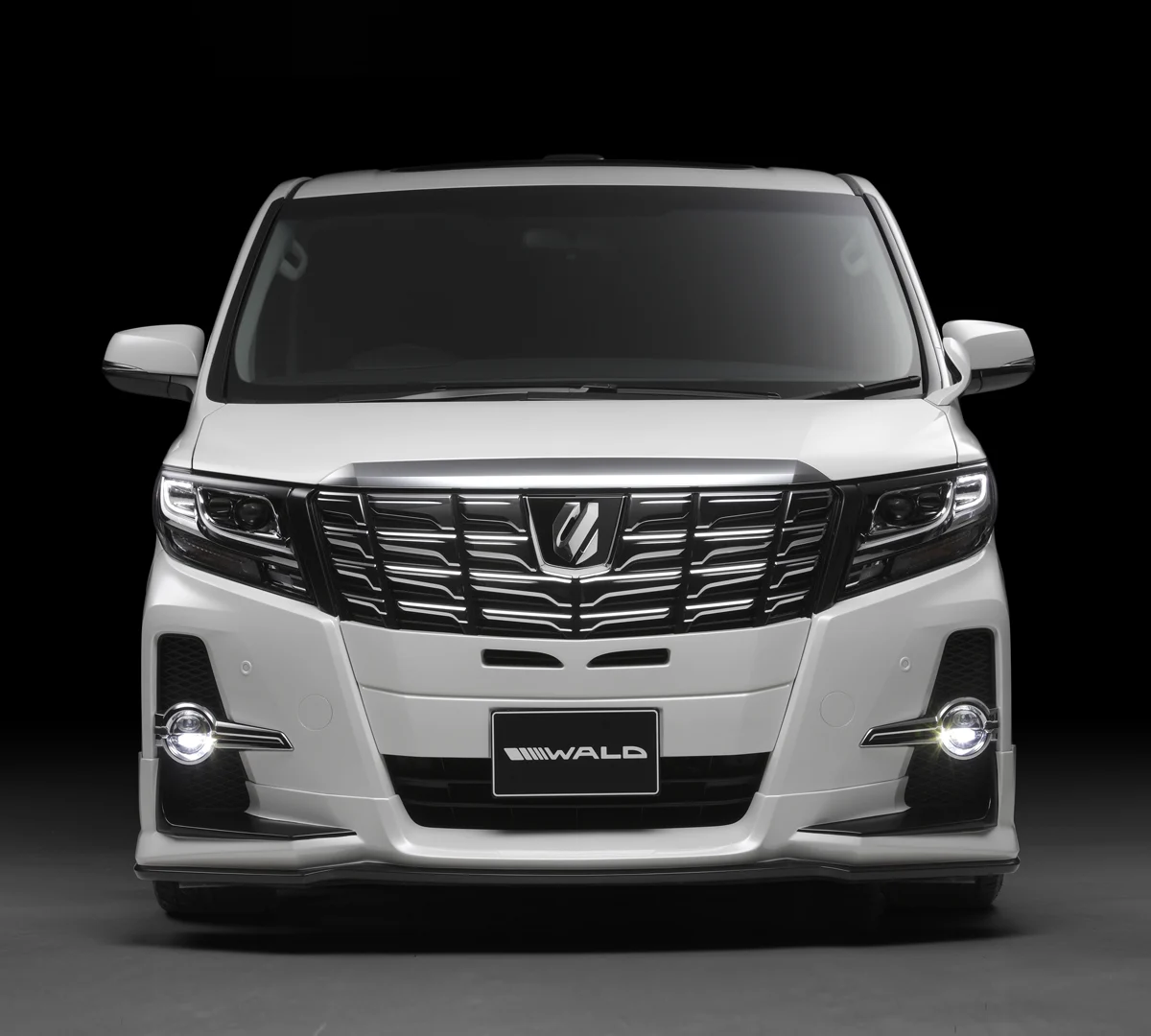 ชุดแต่ง TOYOTA ALPHARD S/SA/SR SPORTS LINE HALF TYPE WALD Japan
