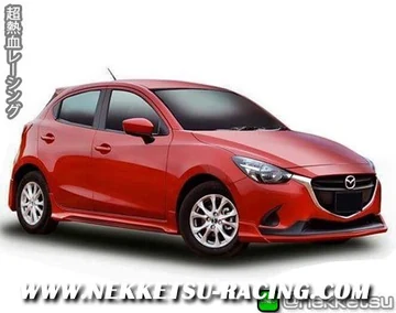 ชุดแต่งรถ Mazda2 ปี 15-18 ทรง FM1