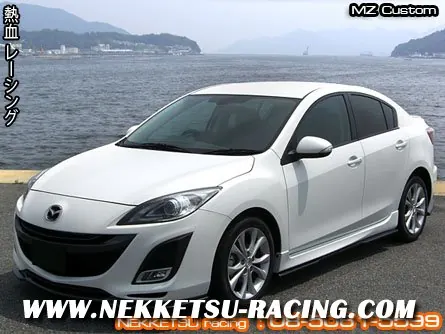 ชุดแต่ง Mazda3 ปี 2011 ทรง MZ CUSTOM รุ่น 4 ประตู