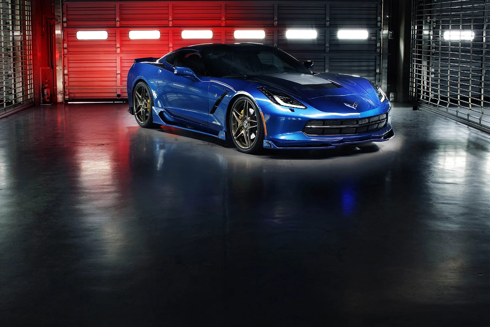 ชุดแต่ง CHEVROLET CORVETTE C7 2014.04~Rowen Japan