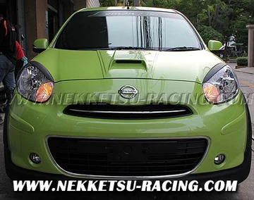 ชุดแต่งรถรอบคัน NISSAN MARCH ทรง Mini Cooper ลิ้นต่อ