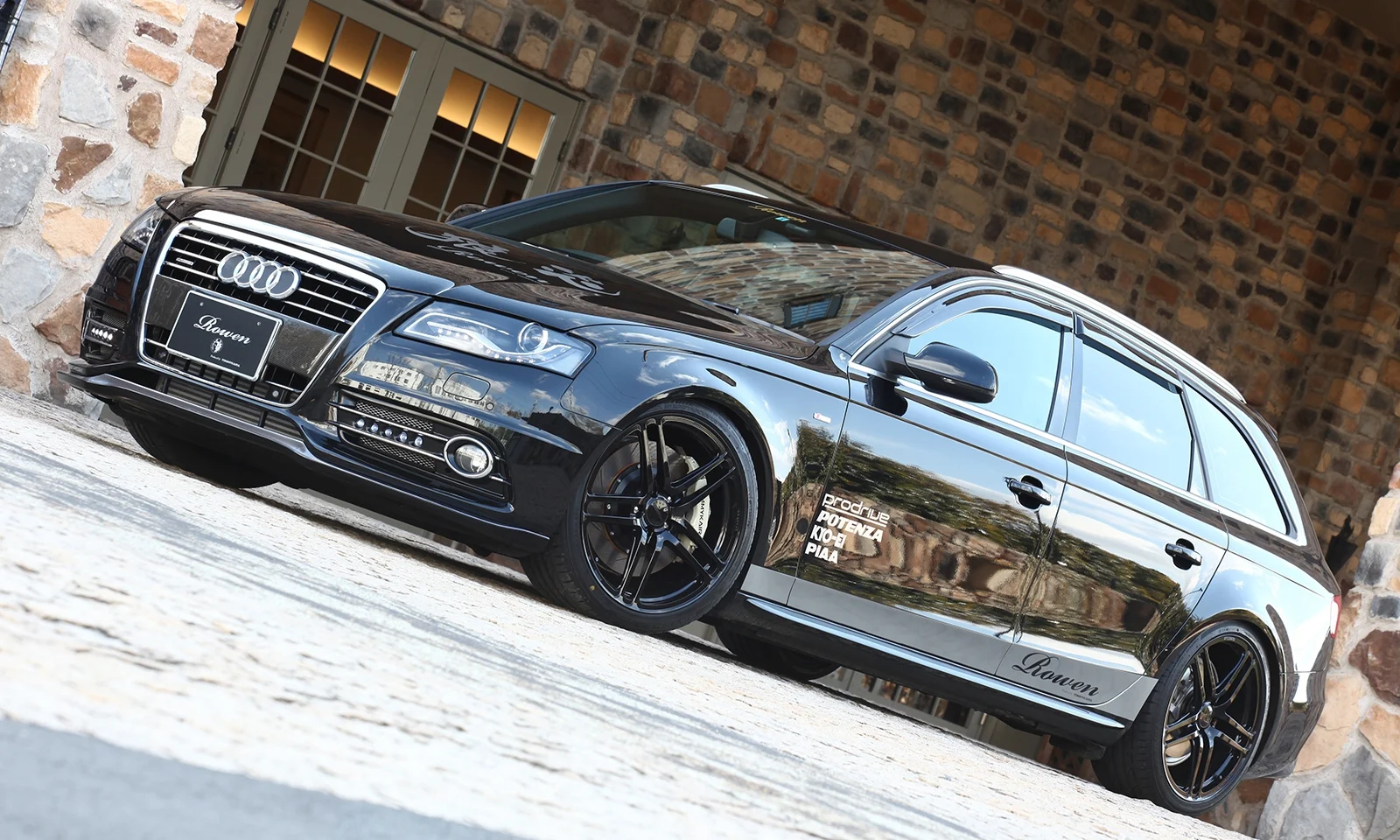 ชุดแต่ง Audi A4 S-LINE /S4 /A4 AVANT S-LINE /S4 AVANT 8K 2008.03~2011.12 Rowen Japan