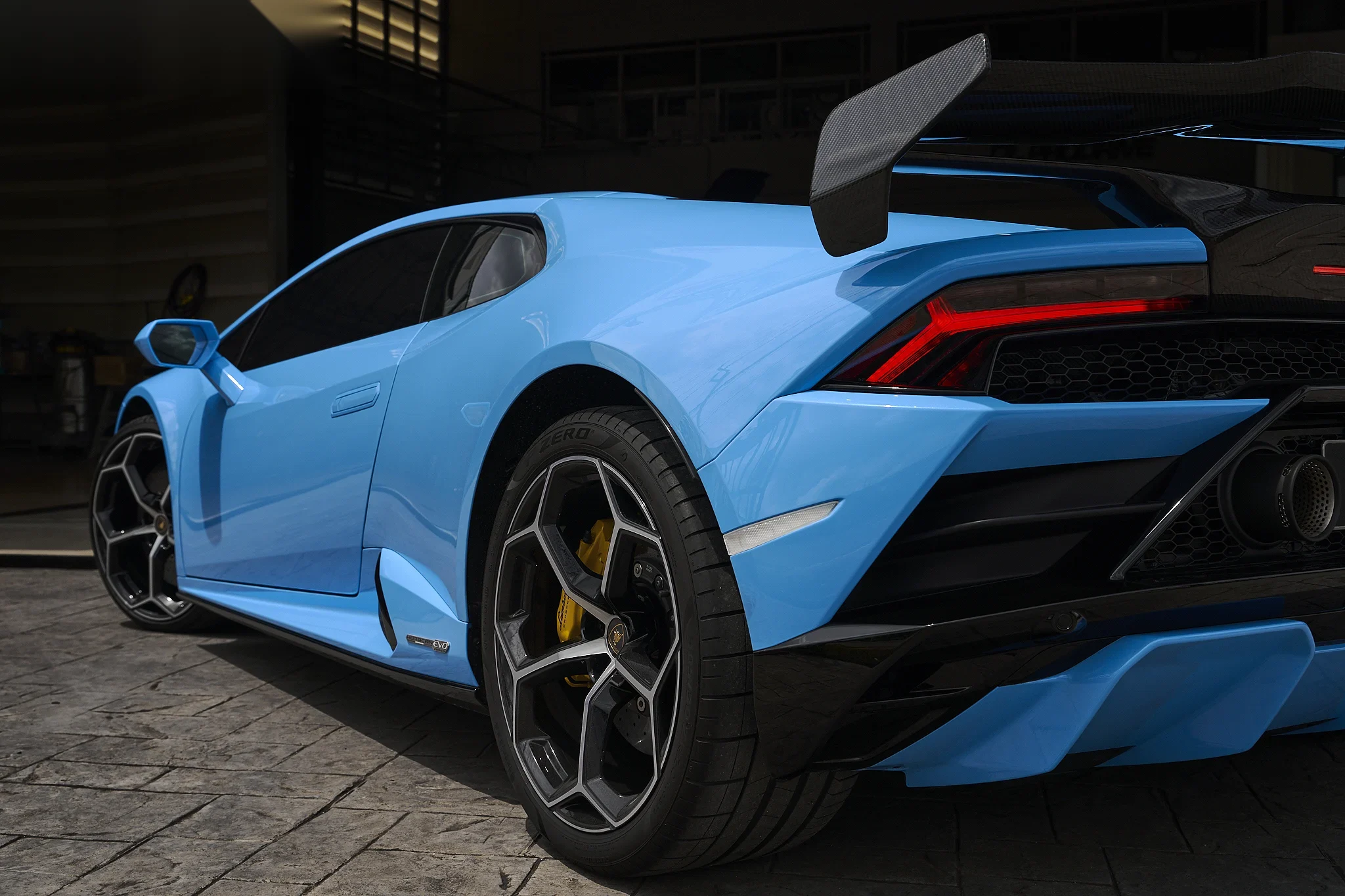 ชุดแต่ง LAMBORGHINI EVO Huracan EVO RWD x Vorsteiner Monza Wing Prodrive Shop