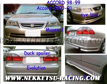 ชุดแต่งรอบคัน Accord 98-00 ทรง Mugen
