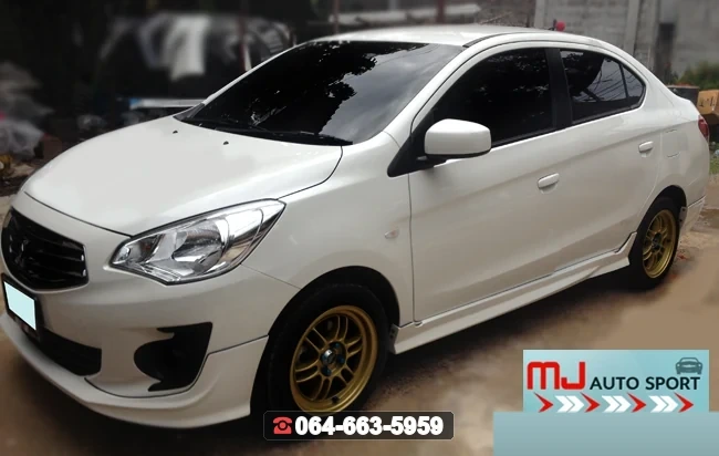 ชุดแต่ง MITSUBISHI Attrage 2012-2014 RiderM