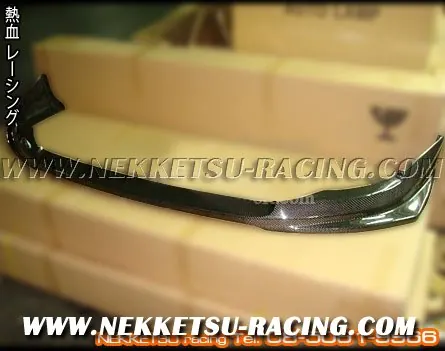 ลิ้นหน้า Lancer EX ต่อกันชนหน้า EVO 10 Carbon V2