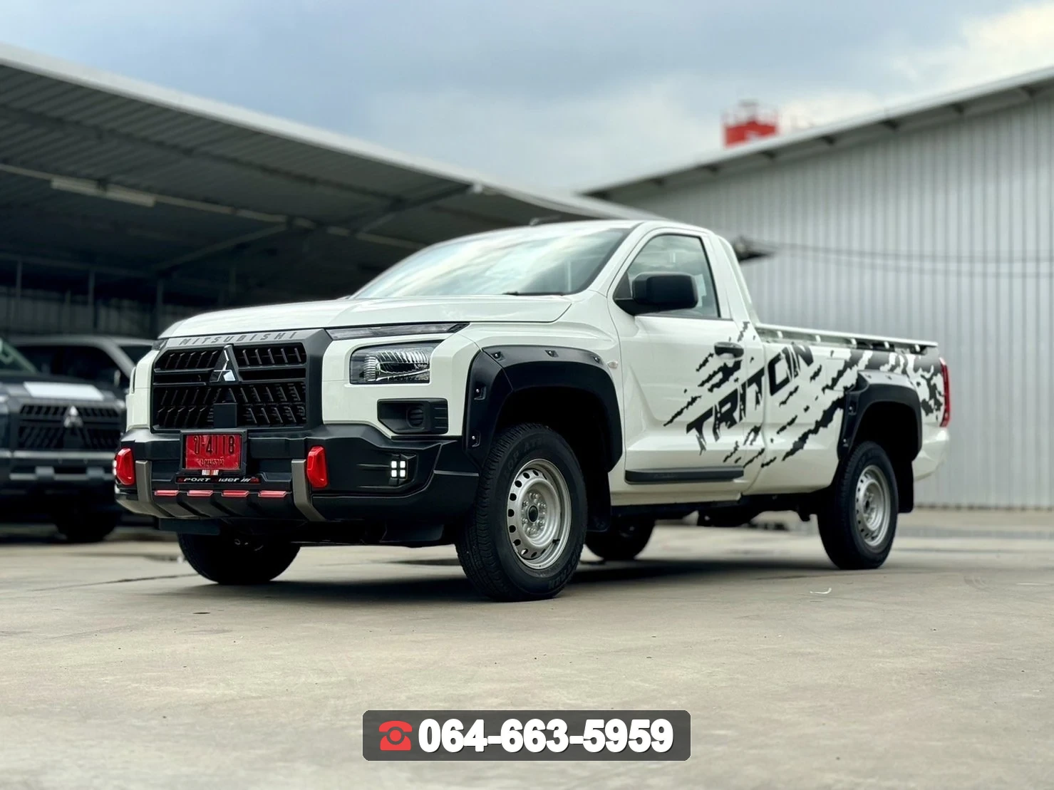 ชุดแต่ง MITSUBISHI คิ้วล้อ Triton 2023 รุ่น Single cab RiderM