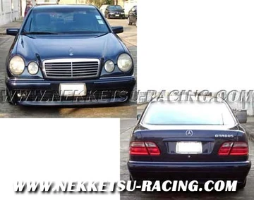 ชุดแต่งรอบคัน Benz W210 ทรง Brabus ลิ้นต่อ ผลิตจาก Fiber