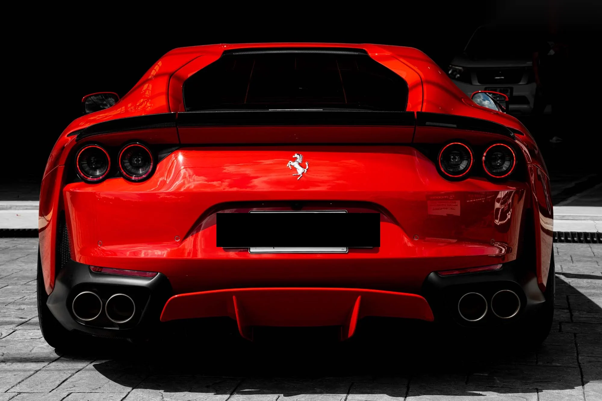 ชุดแต่ง FERRARI 812 SUPERFAST Ferrari 812 Superfast x Novitec Rear Ducktail สปอยเลอร์ Prodrive Shop