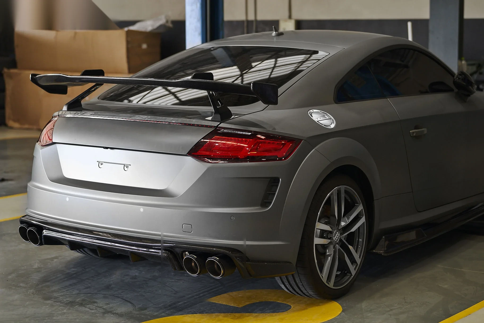 ชุดแต่ง Audi TT 8S Audi TT Gen 3 x คาร์บอน GT Wing Prodrive Shop