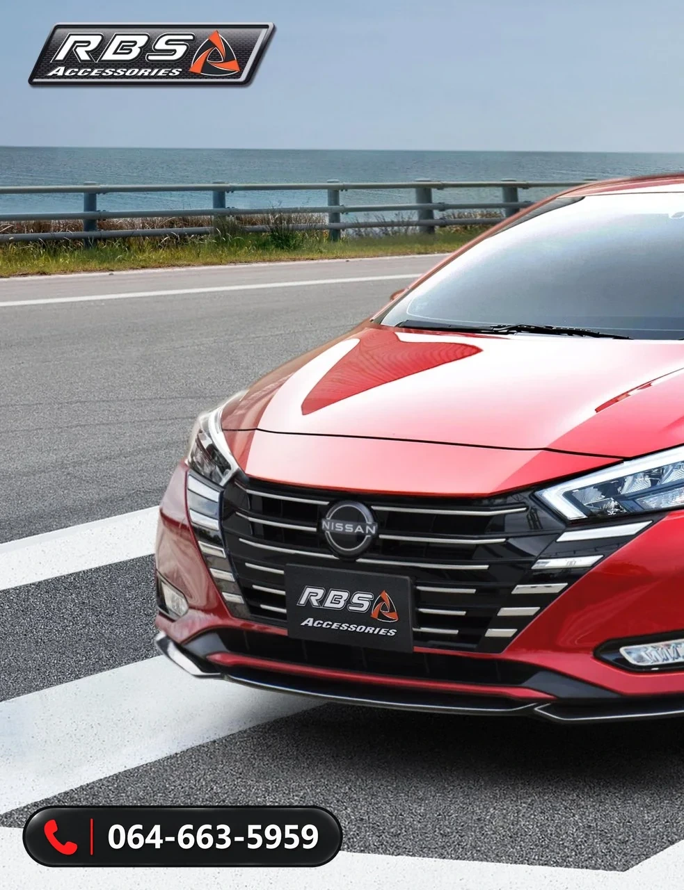 ชุดแต่ง NISSAN ALMERA 2023 SLIM SERIES RBS