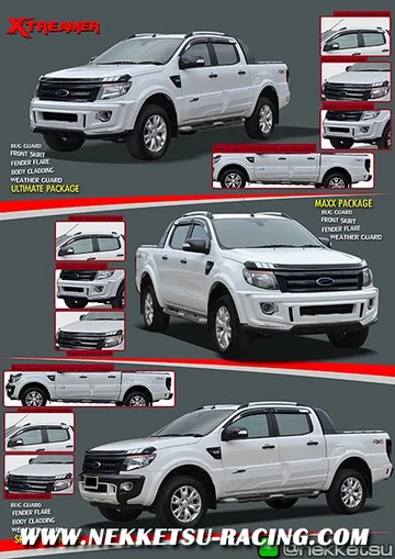 ชุดแต่งรถ Ford Ranger ปี 2012-2015 ทรง Sport