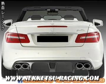Diffuser BENZ W207 E Coupe ทรง Piecha (FRP)